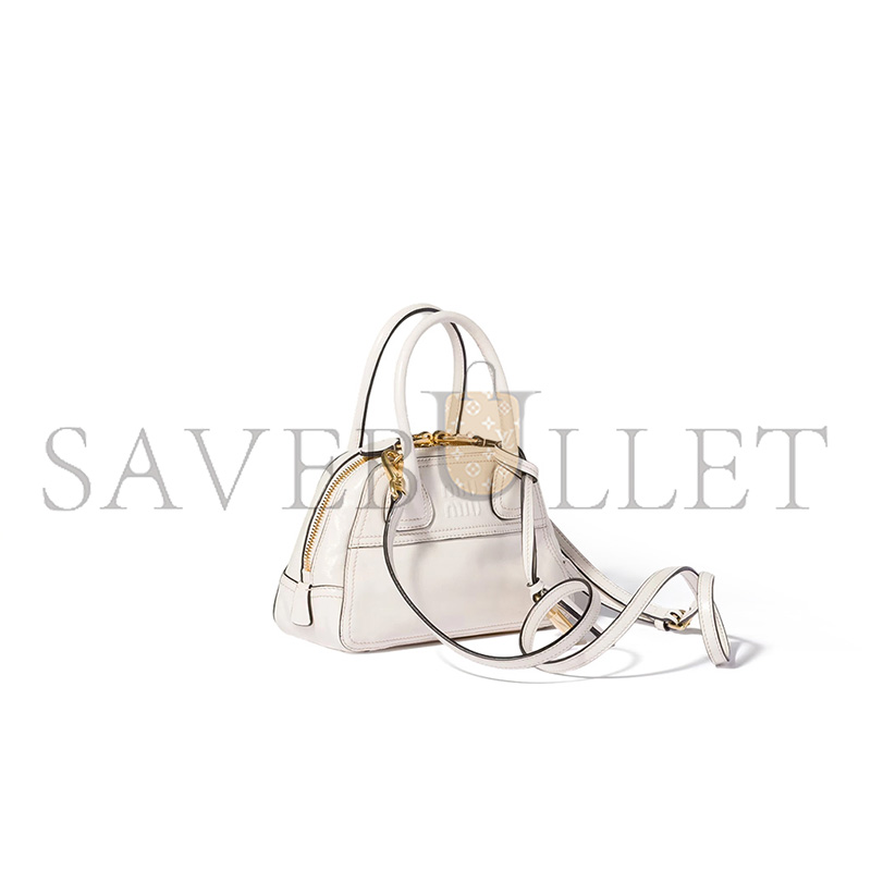 MIU MIU VIVANT SHINY LEATHER MINI BAG 5BP104 (21*13*7.5cm)
